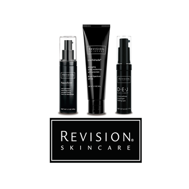 Revision Skincare three-piece skincare set.